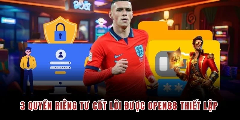 3 quyền riêng tư cốt lõi được OPEN88 thiết lập