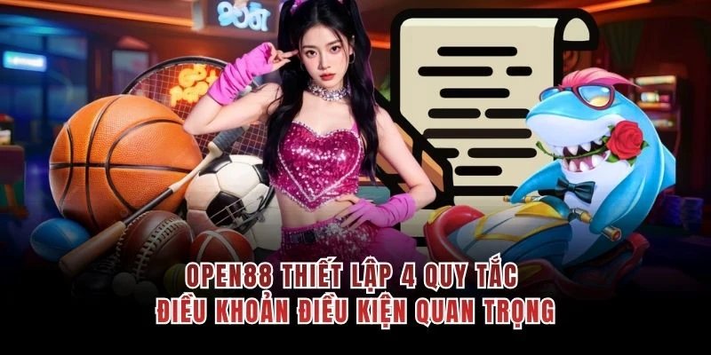 OPEN88 thiết lập 4 quy tắc điều khoản điều kiện quan trọng